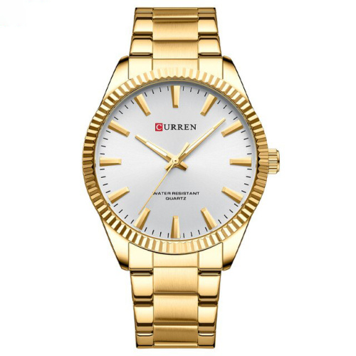 Часы мужские Curren 8425 Gold-White