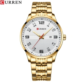  Curren 8411 Gold-White