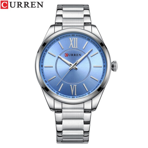 Часы мужские Curren 8423 Silver-Blue
