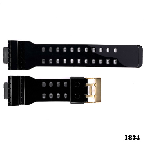 Годинник чоловічий Ремінець для Skmei 1834 black/gold(big size)