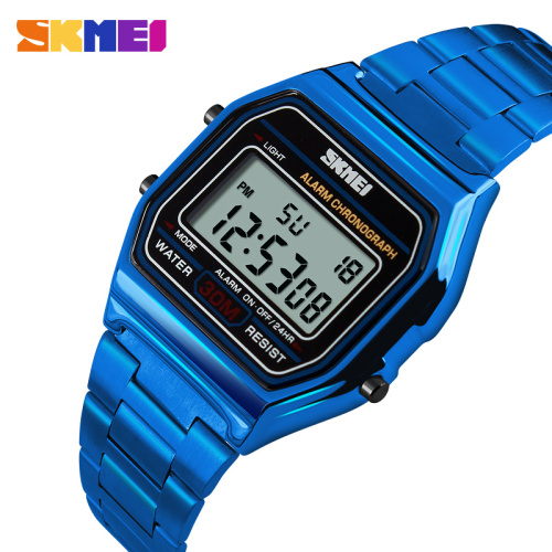 Годинник чоловічий Skmei 1123BU Blue-1
