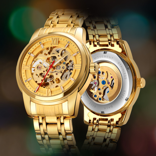 Часы мужские Skmei 9222GDGD Gold-Gold-1