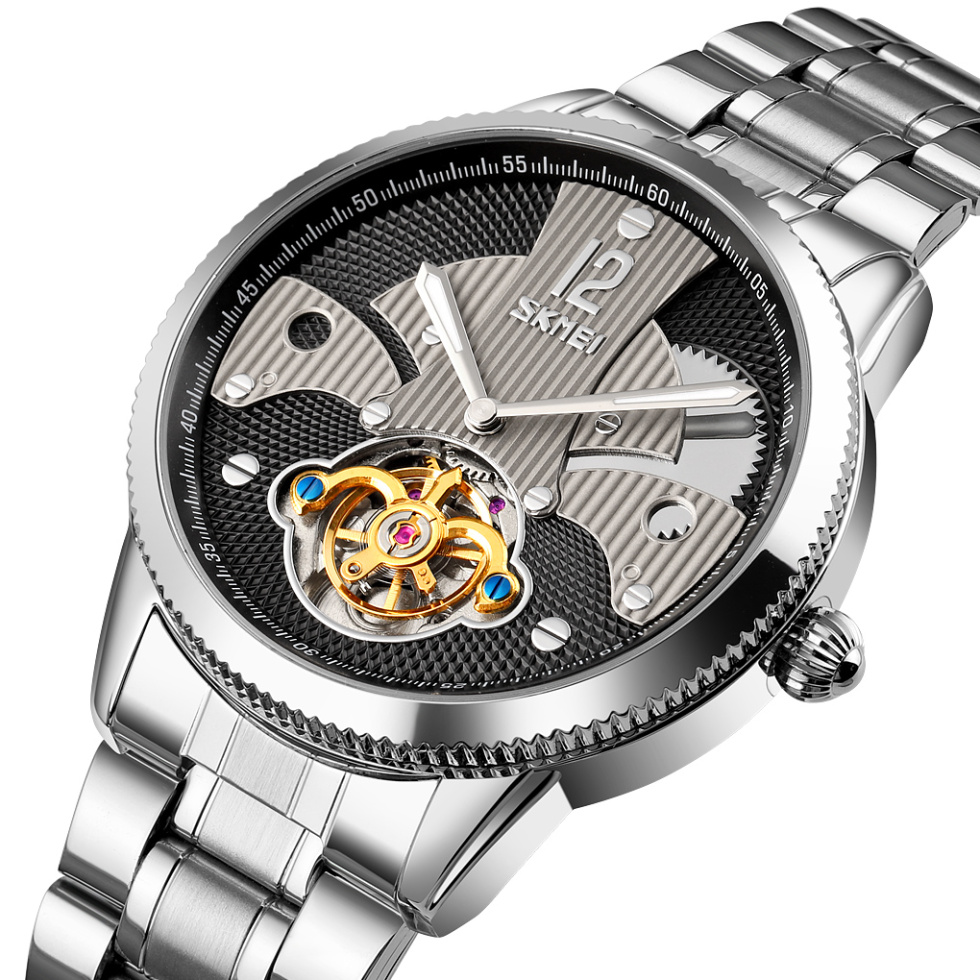 large Часы мужские Skmei 9205SIGY Silver-Gray 0