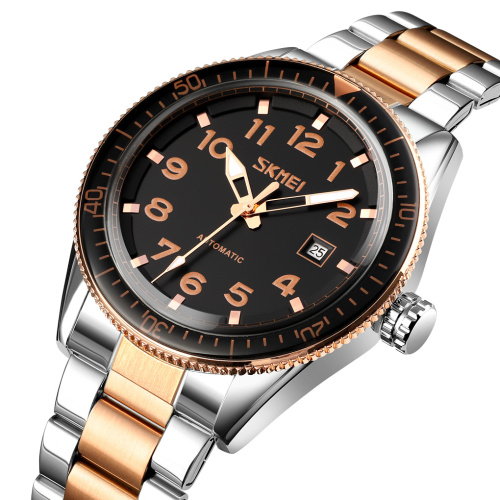 Годинник чоловічий Skmei 9232TRGBK Rose-Gold-Black-0