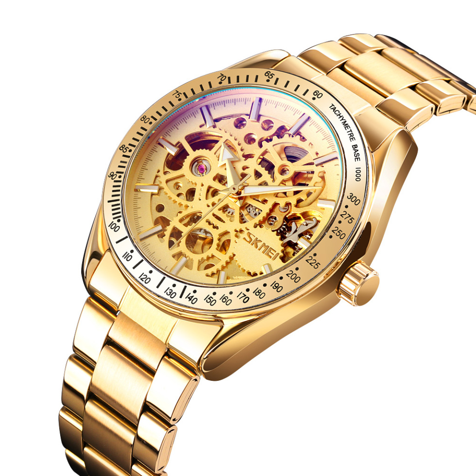 large Часы мужские Skmei 9194GDGD Gold-Gold 0