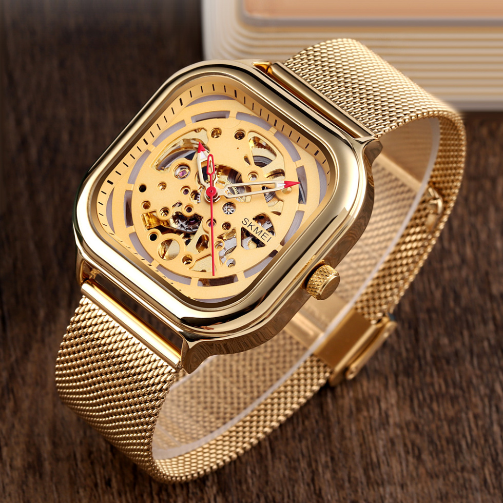 large Часы мужские Skmei 9184GD Gold 1
