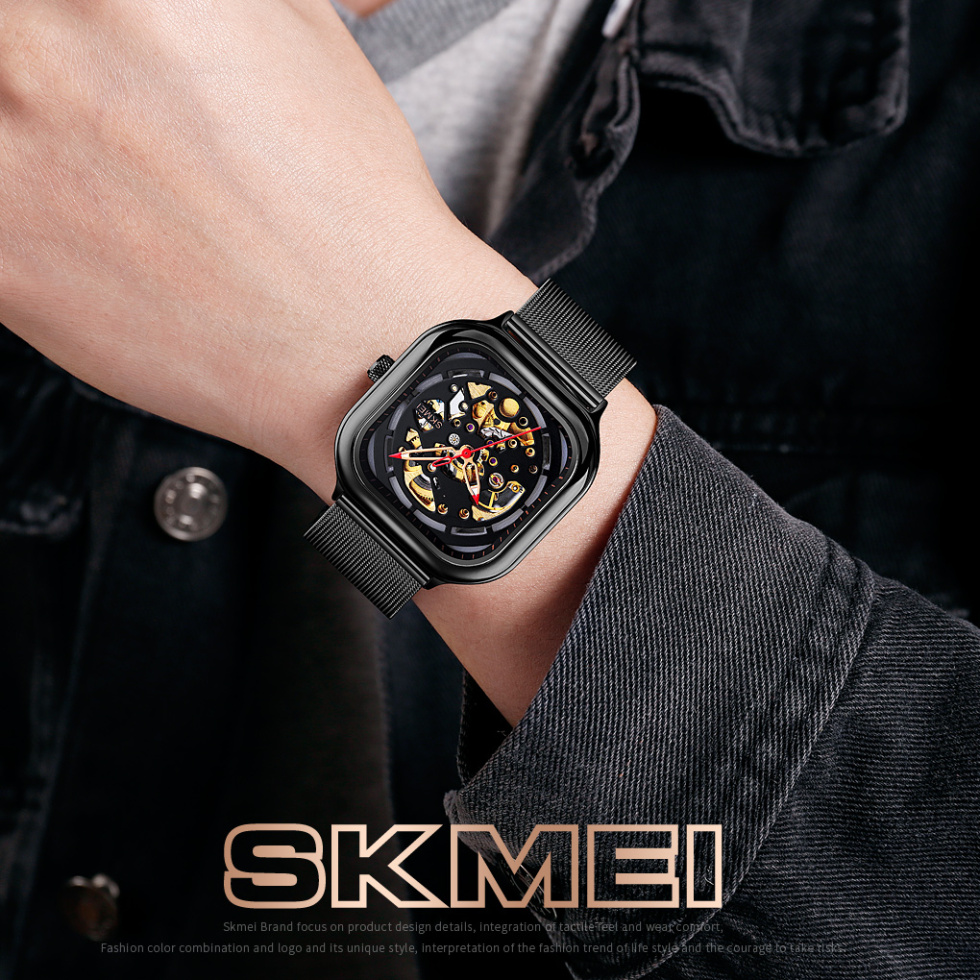 large Часы мужские Skmei 9184BK Black 1