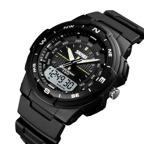 Годинник чоловічий Skmei 1454BKWT Black-White-0