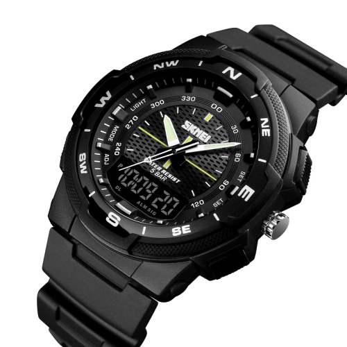 Годинник чоловічий Skmei 1454BKBK Black-Black-0