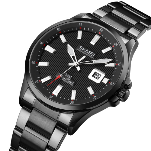 Годинник чоловічий Skmei 1654BK Black-0