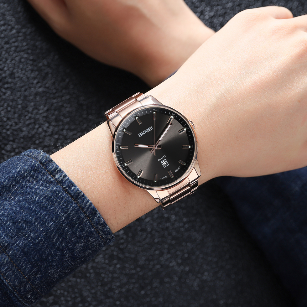 large Часы мужские Skmei 1878RG Rose-Gold 1