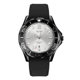  Skmei 9276 Black-Silver Silicone strap