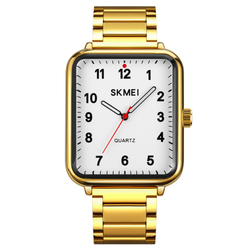 Часы мужские Skmei 1954GDWT Gold-White