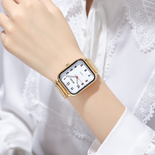 Часы мужские Skmei 1954GDWT Gold-White-1