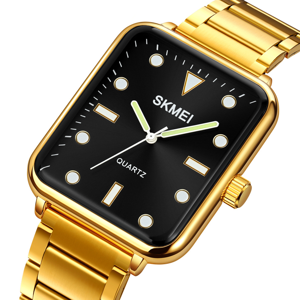 large Часы мужские Skmei 1954GDBK-SP Gold-Black Sun Pattern 0