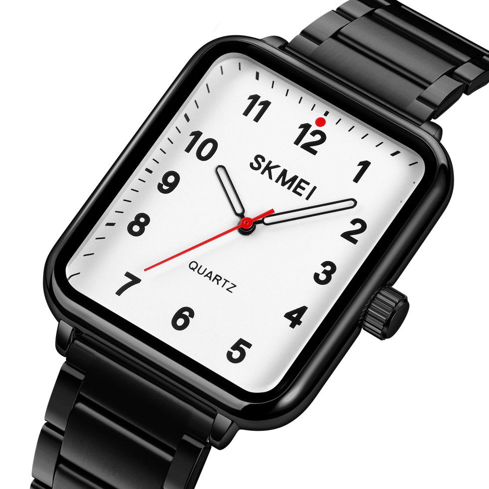 large Часы мужские Skmei 1954BKWT Black-White 0