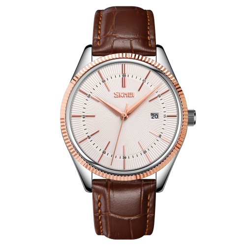 Годинник чоловічий Skmei 9298TRGSI Rose-Gold Silver