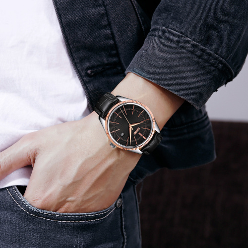 Часы мужские Skmei 9298TRGBK Rose-Gold Black-1