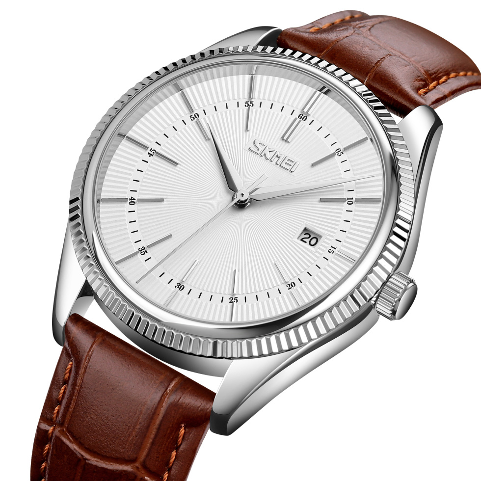 large Часы мужские Skmei 9298SISIBN Silver Silver-Brown 0