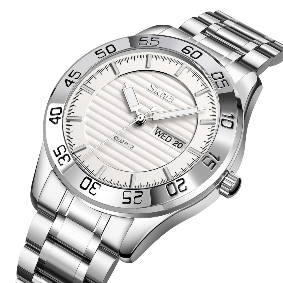 large Часы мужские Skmei 9293SISI Silver-Silver 0