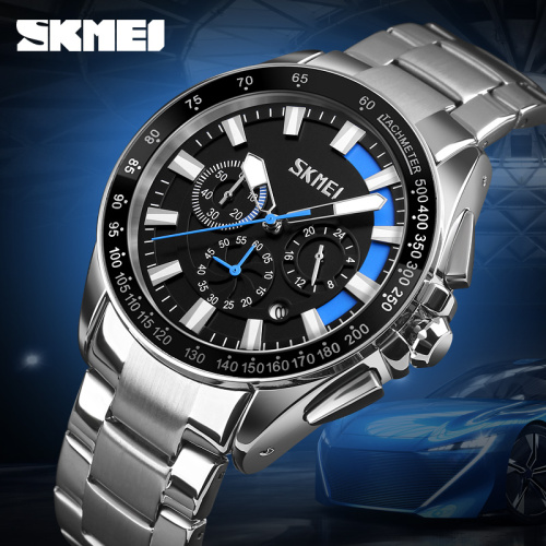 Годинник чоловічий Skmei 9167BU Blue-1