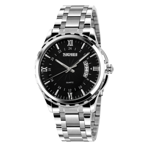 Годинник чоловічий Skmei 9069 Silver-Black