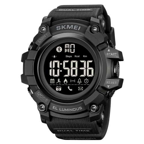 Часы мужские Skmei 2053BK Black Bluetooth