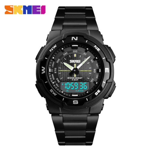 Часы мужские Skmei 1370BKWT Black-White-0