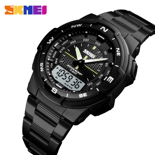 Часы мужские Skmei 1370BKWT Black-White-1
