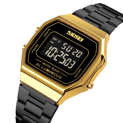 Часы мужские Skmei 1647GDBK Gold-Black-1