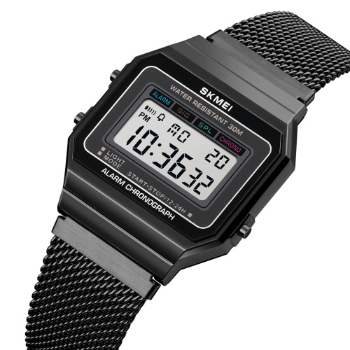 Часы мужские Skmei 1660BK Black-1