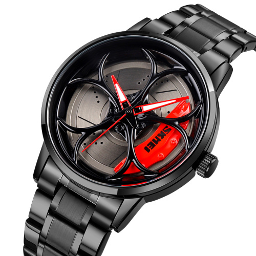 Часы мужские Skmei 1990B Black-Red-0