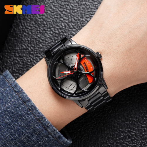 Часы мужские Skmei 1990B Black-Red-1