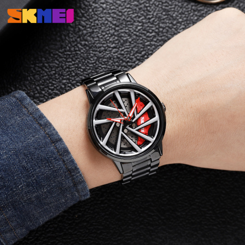 Часы мужские Skmei 1990C Black Red-Silver-1
