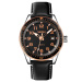 Picture Rose-Gold Black Leather