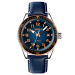 Picture Rose-Gold Blue Leather