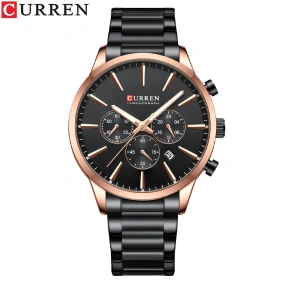  Curren 8435 Gold-Black