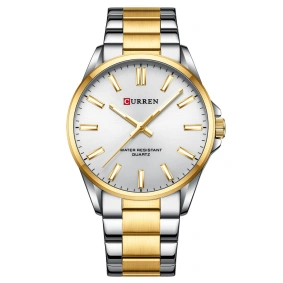 Curren 9090 Silver-Gold-Silver