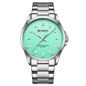  Curren 9090 Silver-Tiffany