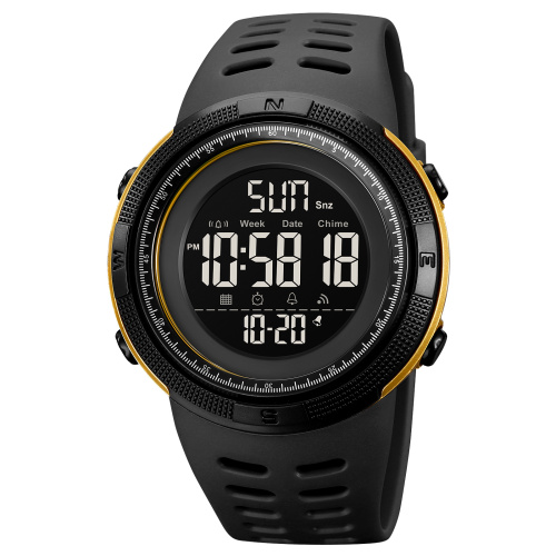 Годинник чоловічий Skmei 2070BKGD Black-Gold