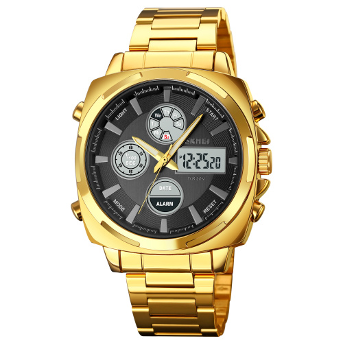 Часы мужские Skmei 1673GDBK Gold-Black