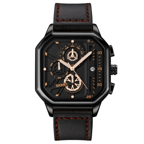  Skmei 1963 Black-Rose-Gold