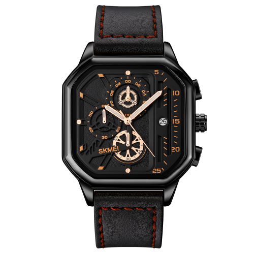 Часы мужские Skmei 1963BKRG Black-Rose-Gold