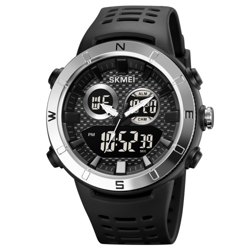 Часы мужские Skmei 2014SIBK Silver-Black