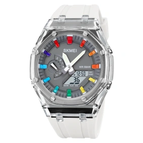  Skmei 2100 White-Grey