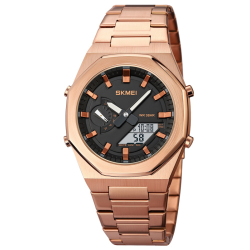 Часы мужские Skmei 1816 Rose Gold-White