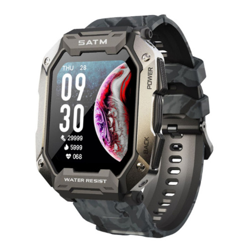 Часы мужские Modfit Warrior All Black Camo Band