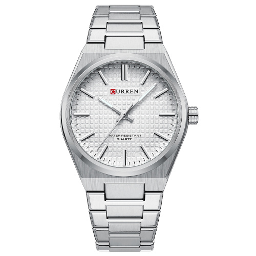 Часы мужские Curren 8439 Silver-White