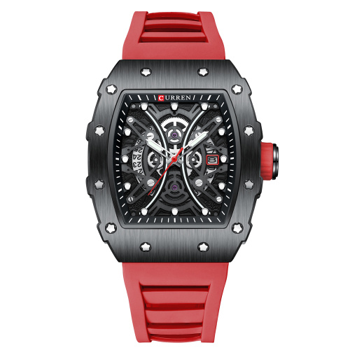 Часы мужские Curren 8438 Black-Red