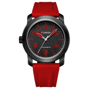 Curren 8454 Black-Red